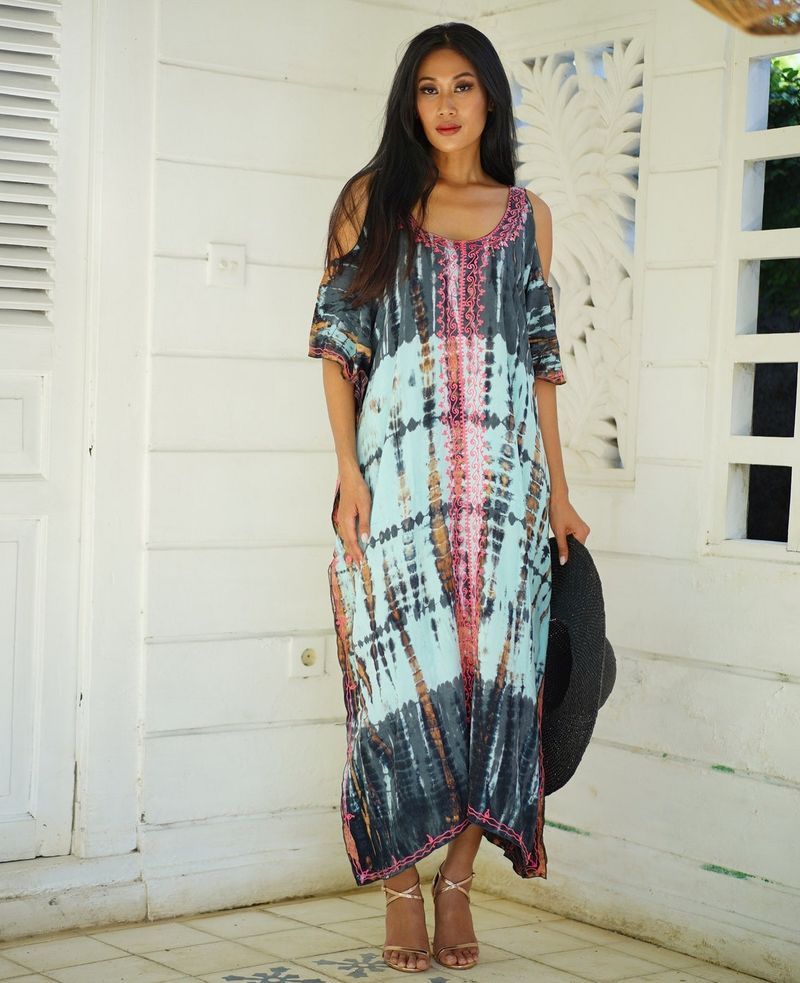 Damen-Strandkleid mit Leopardenmuster, schulterfrei, leichter Sonnenschutz, Bademode, Sarong für Urlaub und Poolparty_voghion.com