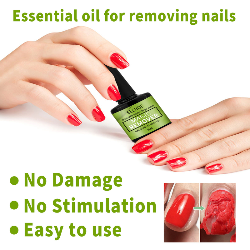Eelhoe burst magic remover shop function glue, easy removal of nail polish glue_voghion.com