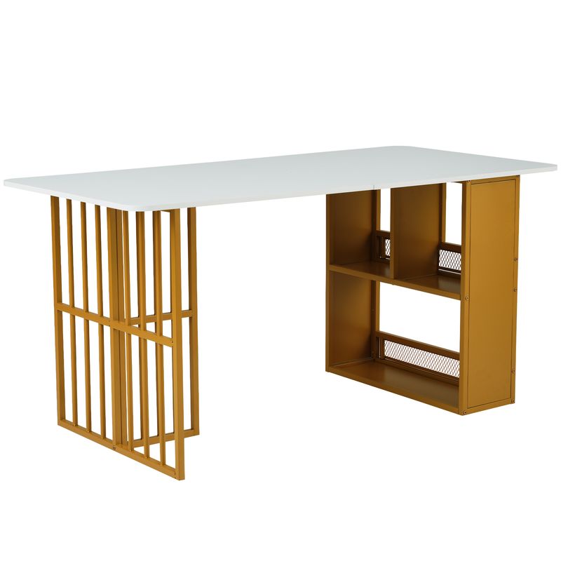 Esszimmertisch Rechteckig Modern, Weiß_voghion.com