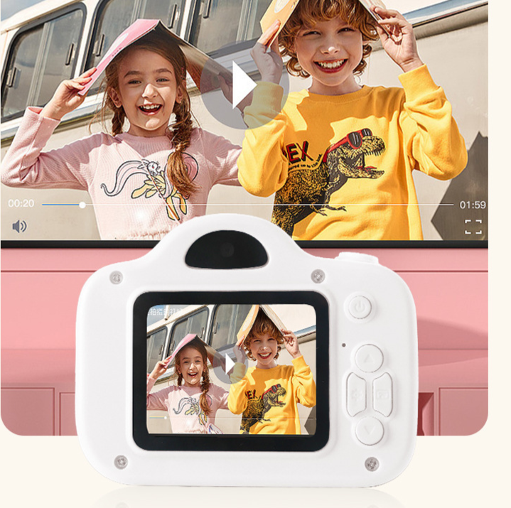 A3 New Digital Mini Portable Children's Dual Front And Rear Camera Gift_voghion.com