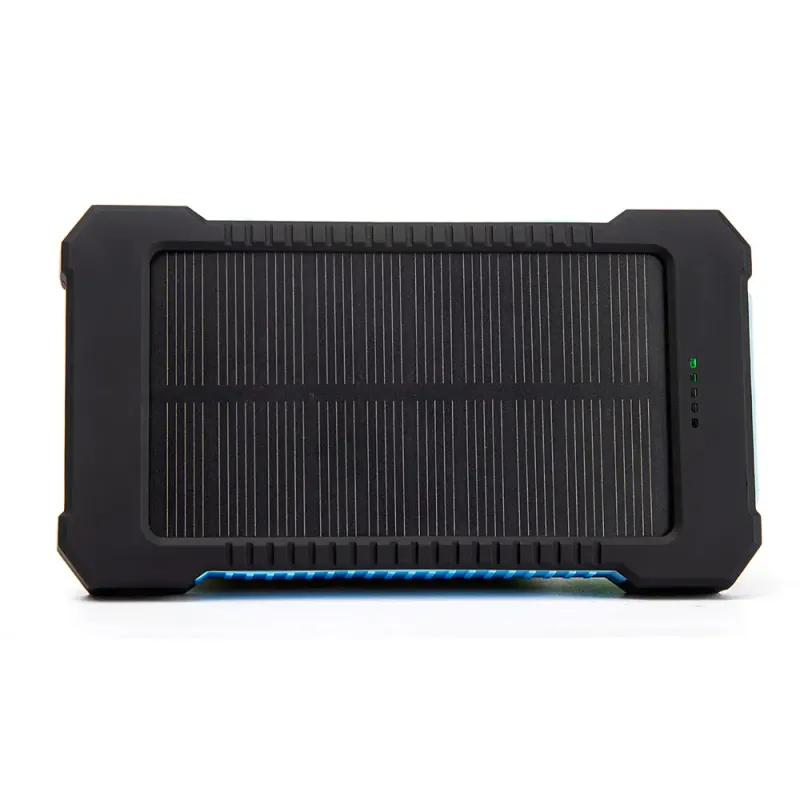 VENDA QUENTE 20000 MAh Bateria Externa Portátil Banco de Energia Solar Dual USB Carregamento Rápido Powerbank Carregador de Telefone para Smart_voghion.com