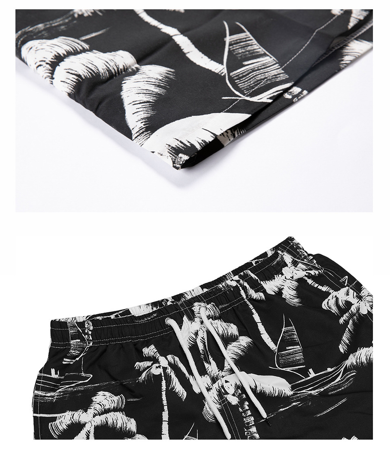 Men's Clothing Hawaiian Beach Flower Shirt Short Sleeve Set Men's Loose Vacation Shirt Shorts Two Piece Menswear_voghion.com