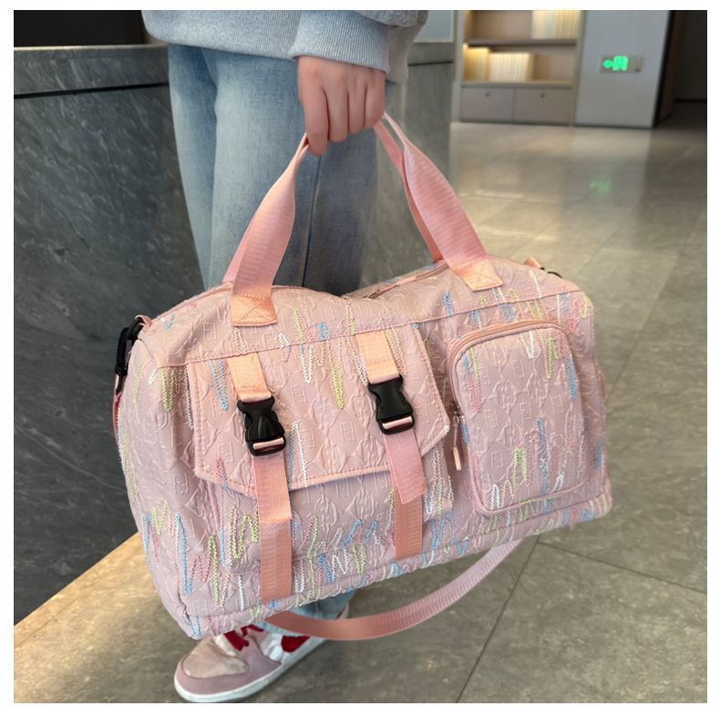 Borsa da viaggio portatile leggera e di grande capacità Binshe Man, per sport, palestra, viaggi e pendolarismo, con separazione tra asciutto e bagnato_voghion.com