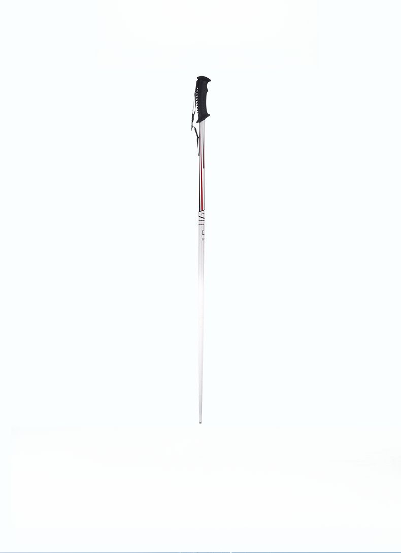One Section Multifunctional Ultra-Light Aviation Aluminum Alloy Double Board Snow Ski Hiking Climbing Pole_voghion.com