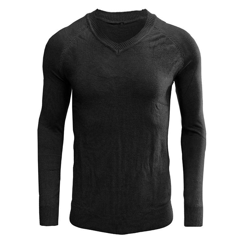 Abbigliamento uomo Maglieria uomo Autunno/Inverno manica lunga scollo a V_voghion.com