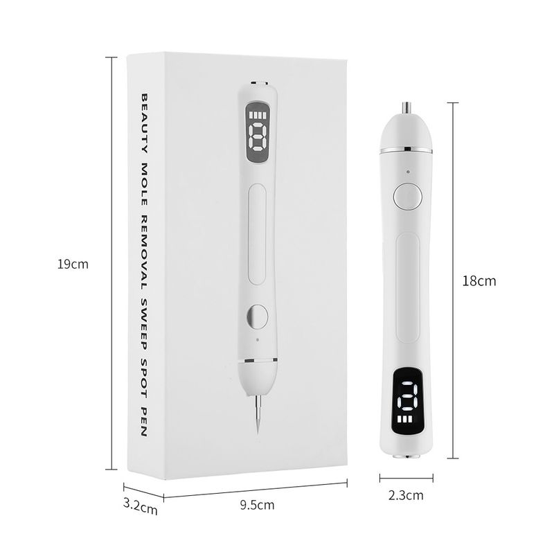 9-hastighetsjustering LED LCD-skärm ansiktsskönhetsinstrut för att ta bort fläckar och skanna mullvad, hushållsmolpunkt_voghion.com