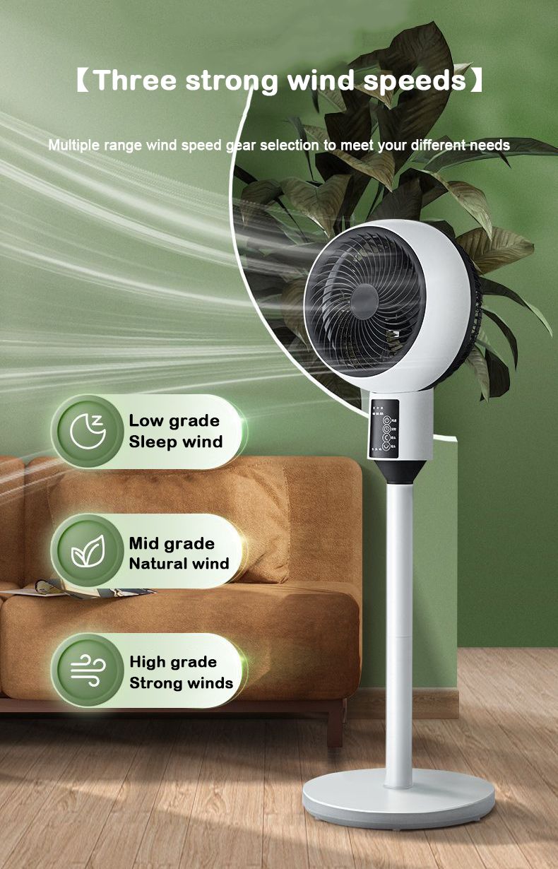 Ventilatore elettrico per circolazione dell'aria da 220 V, raffreddatore turbocompresso per uso domestico, ventilatori da tavolo/verticali, aria condizionata con telecomando_voghion.com