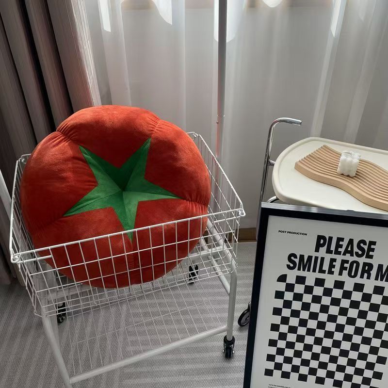 Cuscino da pavimento in peluche a forma di pomodoro, stile patata dolce, creativo, per divano, soggiorno, regalo di compleanno_voghion.com