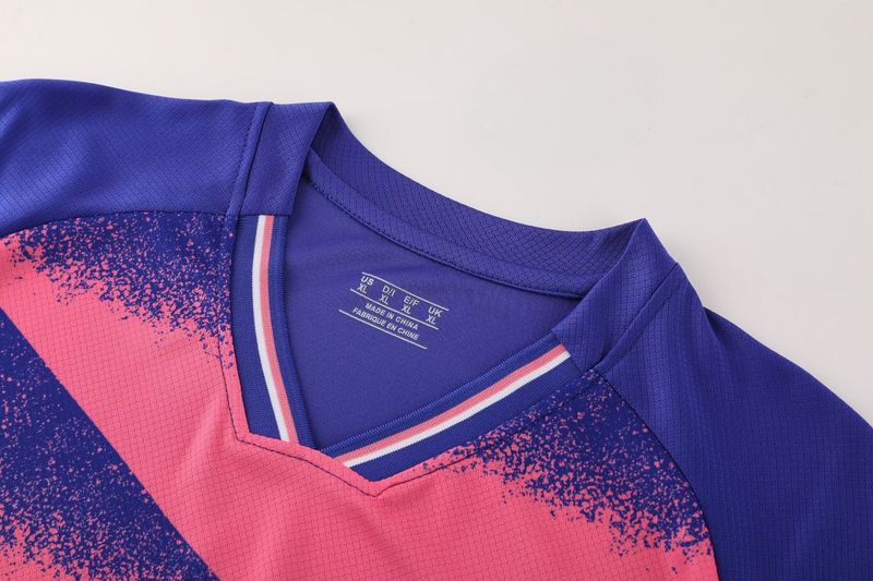 Summer football with breathable quick drying fabric, adult and children's printed size competition training suit_voghion.com