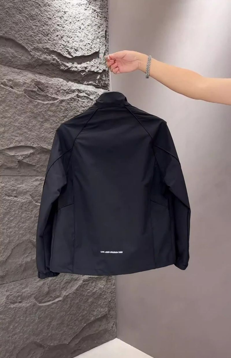 Giacca da uomo con colletto rialzato, semplice, versatile, alla moda e di alta qualità, con protezione solare_voghion.com