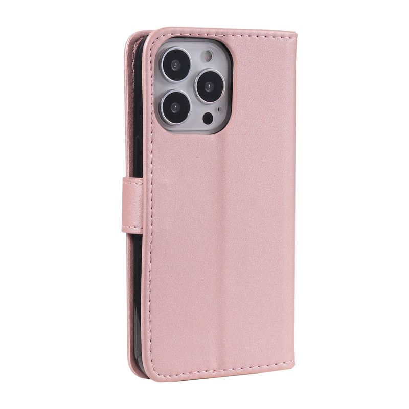 Pro iPhone 6 7 8 X XS XR 11 12 13 14 15 Plus Mini Pro Max Jednobarevné Magnetické Flipové Kožené Pouzdro Pro iPhone SE 2020_voghion.com