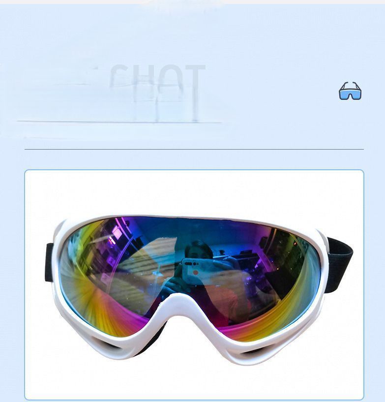 Windproof Dustproof Goggles Men Women, Ski Anti-Fog, Universal For Adults Children, Mountaineering Goggles, Single And_voghion.com