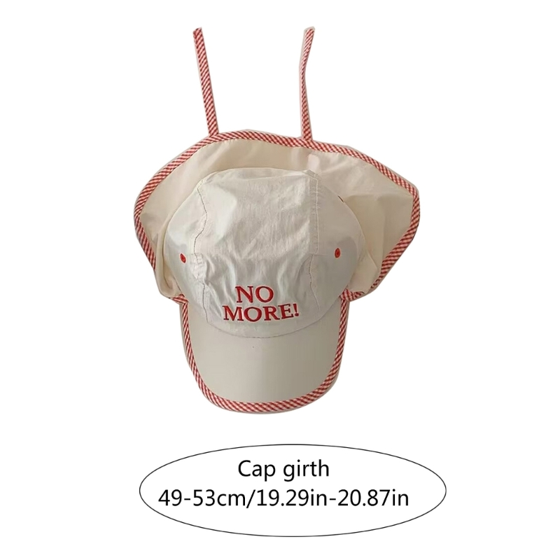 Sombrero de béisbol para bebé, sombrero de cubo fino con solapa para el cuello, protector solar, sombrero de Panamá para niños y niñas, gorra de sol Unisex para verano al aire libre_voghion.com