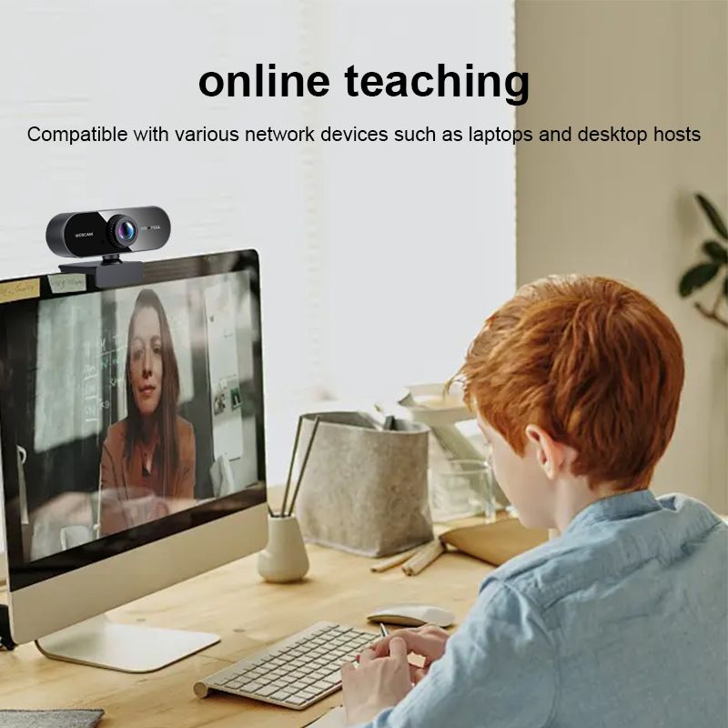 Computer 1080P USB für Meetings, Prüfungen und Kurse, treiberfreie Netzwerkkamera_voghion.com