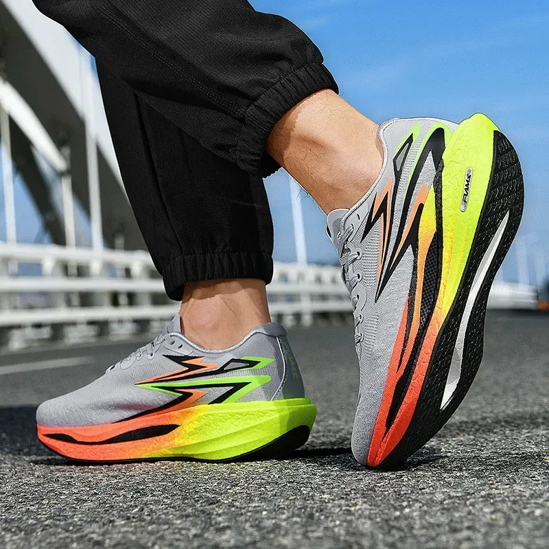 High Quality Marathon Running Shoes Supercritical E-TPU Road Jogging Sports Shoes Soft Cushioning Sneakers Outoor Cross Training_voghion.com