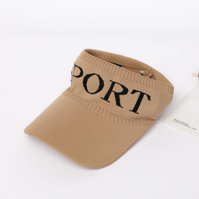 Unbeatable Quality Women's Summer Knitted Open Top Sunshade With Large Eaves Running Sports Outdoor Sun Protection Duck Tongue Hat_voghion.com