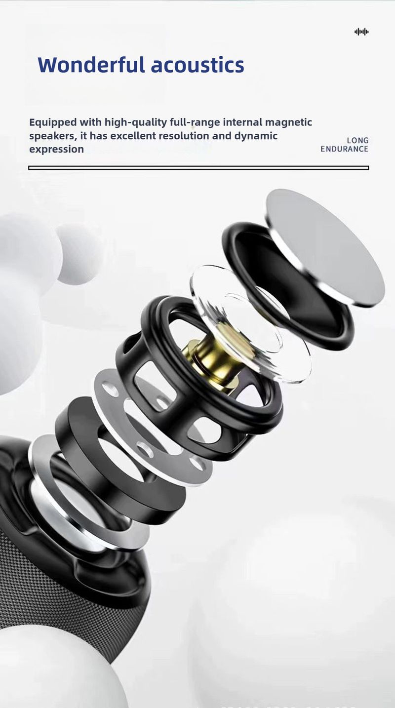 Głośnik Bluetooth SH309 z tkaniny, kolorowe oświetlenie, mała bateria, nowy dźwięk, jazda na świeżym powietrzu, sport_voghion.com