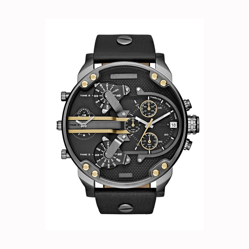 Με μεγάλες πωλήσεις σε μόδα και εξατομικευμένο μεγάλο καντράν στην Ευρώπη και την Αμερική, επιλογή ρολογιών χαλαζία με μπρασελέ από κράμα χάλυβα_voghion.com