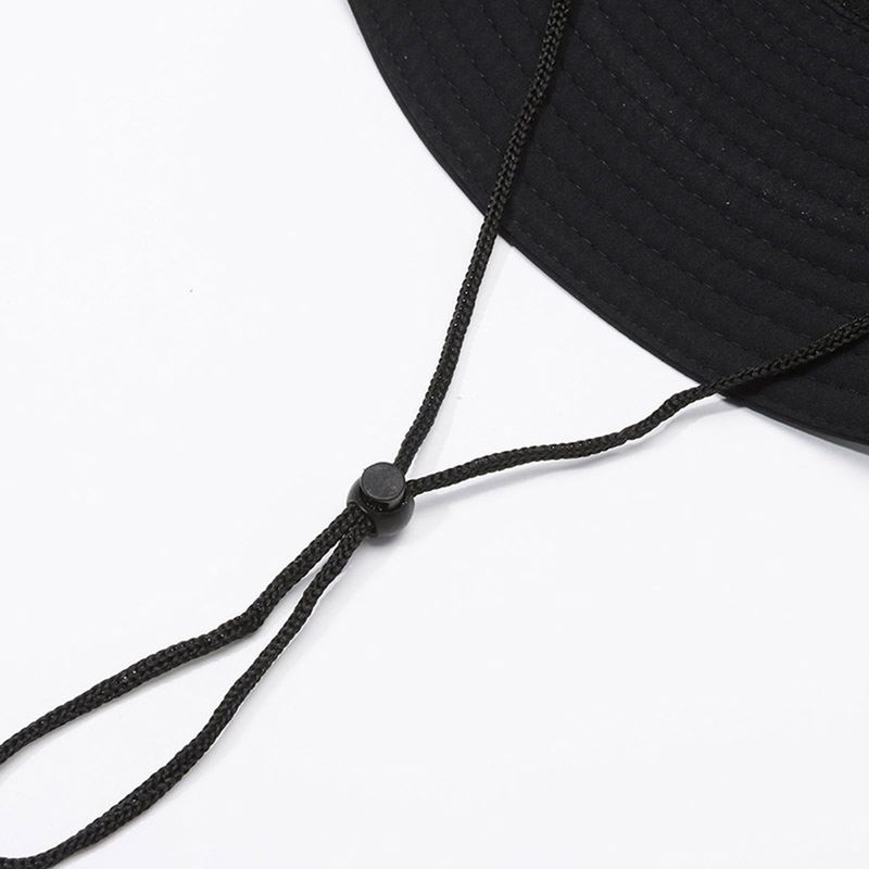 Fashion Summer Men Bucket Outdoor UV Protection Wide Brim Panama Safari Hunting Hiking Casual Sun Cap Beach Sunscreen Fisherman_voghion.com
