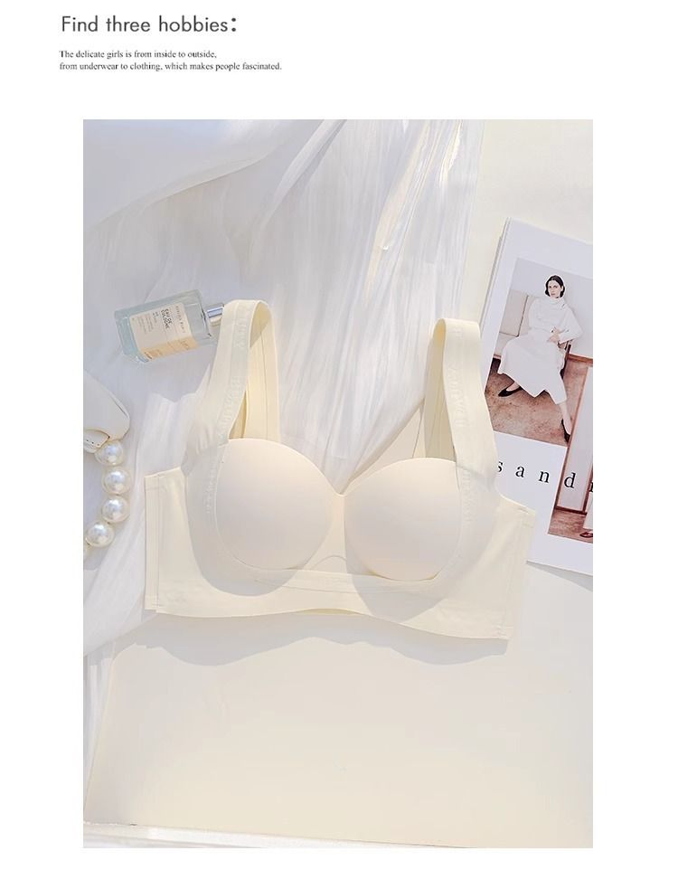 Lingerie senza tracce per donne con seni piccoli, appositamente progettata per la raccolta e la visualizzazione senza anelli di acciaio. Canotta_voghion.com