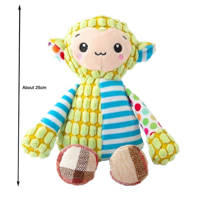 Peluche a forma di animale, squittii per cani e gatti, pulizia dei denti, masticabili, resistenti ai morsi, puzzle interattivo, Pet di PawParty Store_voghion.com