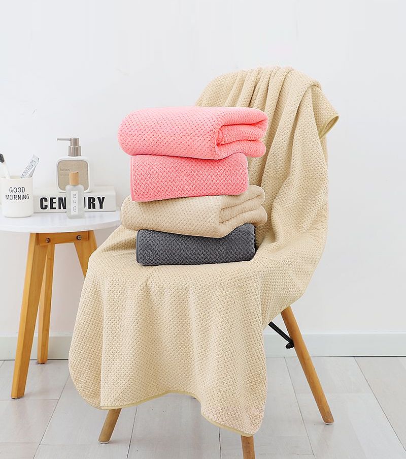Luxury Microfiber Hair Towel Wrap – Ultra-Soft, Quick-Dry, & Absorbent Head Towel For Women & Men (Multiple Sizes & Colors)_voghion.com