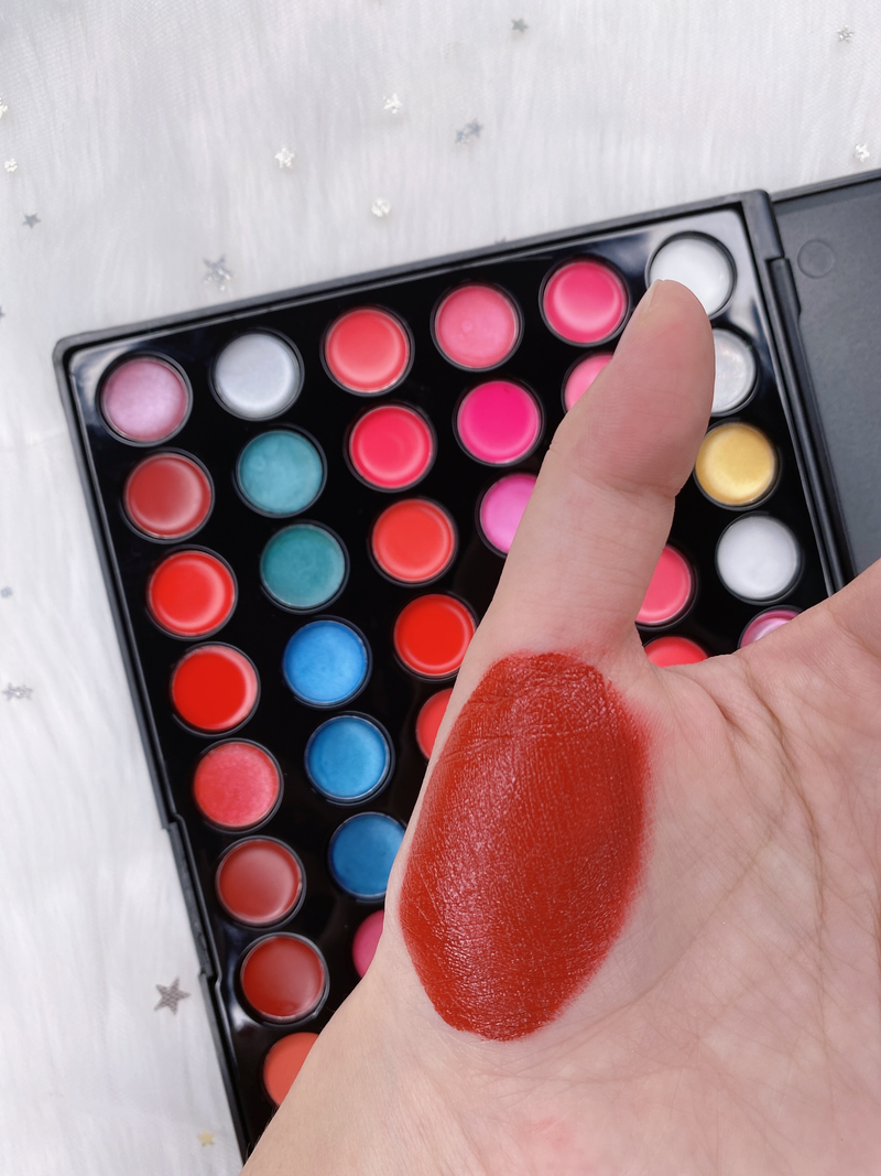 Colors 66 Beauty Make Up Lipsticks Lip Gloss Moisturizer Shimmer Lipstick Palette Maquiagem Moisturizer Lip Gloss stick_voghion.com