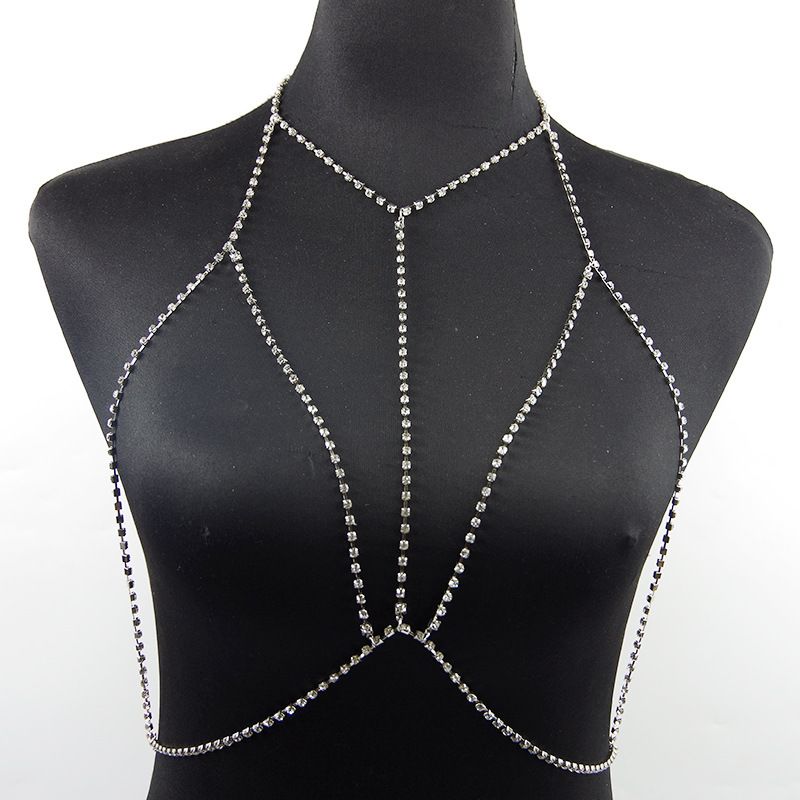 Schmuck Sexy Strand Bikini Halskette Klaue Körper personalisierte Mode Brust Kette_voghion.com