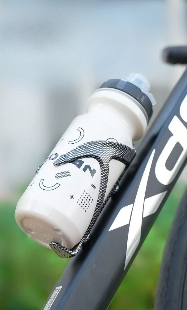 Porte-bidon de vélo en ABS avec motif carbone intégré, porte-bidon pour vélo de route, équipement de cyclisme_voghion.com