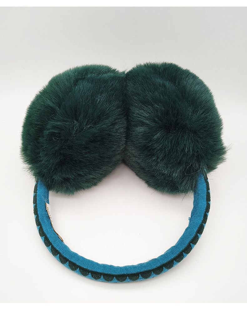 New Winter Rabbit Warmers Protection Anti-Freeze Fur Covers European And American Style Women's Plush Cold-Proof Ear_voghion.com