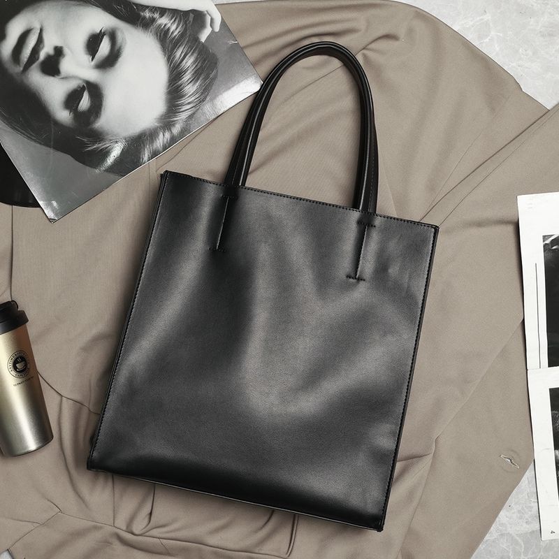 Men’s Bags Men's Vertical Handbag Simple Fashion Trend Personality Mother And Child Bag Commuting Business Computer Bag_voghion.com