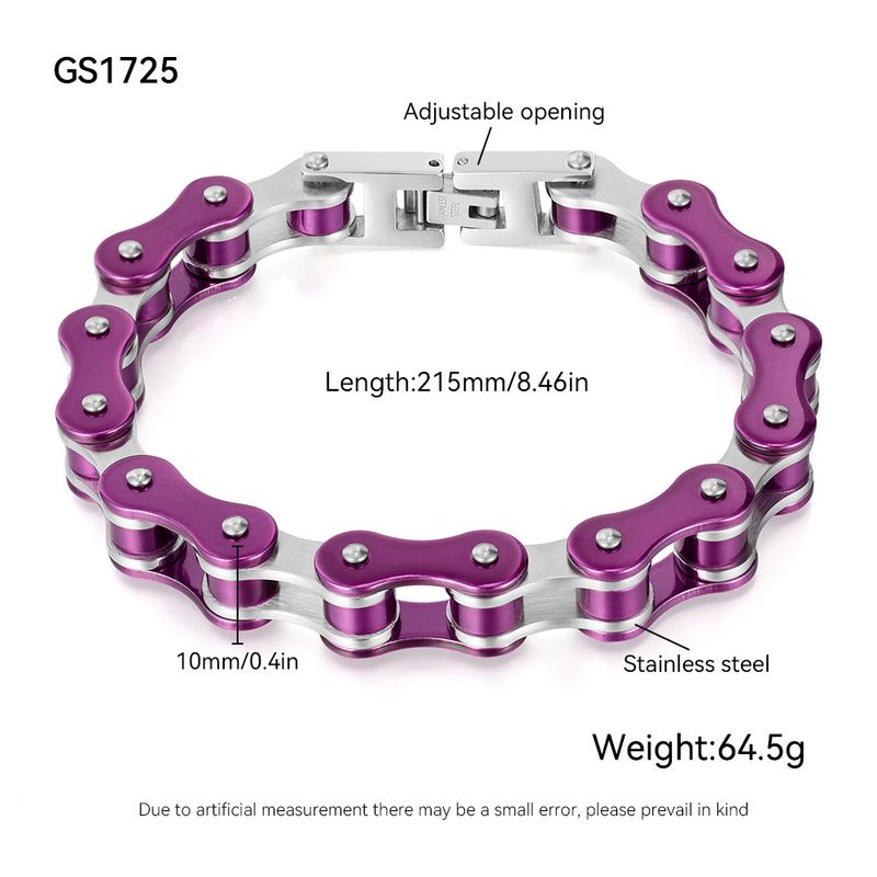 Men's Stainless Steel Personality Fashion All Match Hip Hop Titanium Steel Motorcycle Jewelry Wholesale_voghion.com