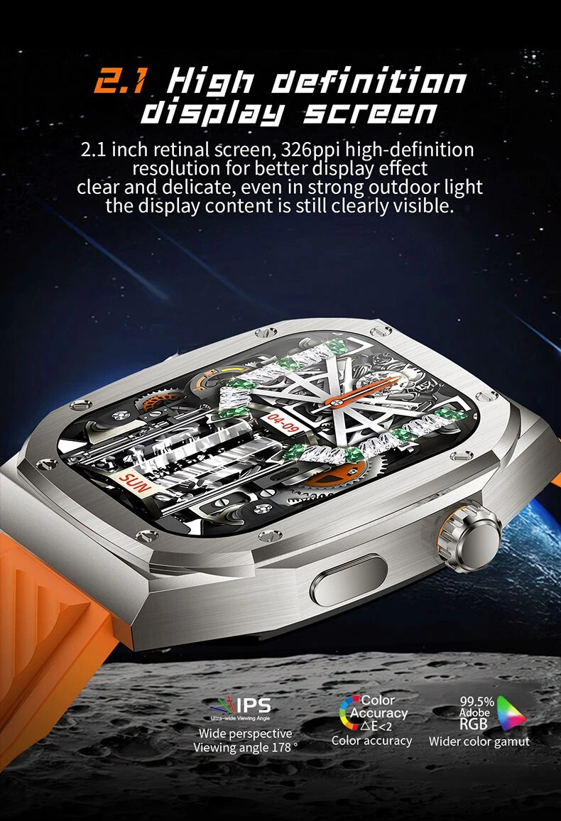 Neue Z79 Max Smartwatches für Männer Smartwatch 2023 Buletooth Call Blutsauerstoffüberwachung 1,83" HD-Bildschirm Wasserdichte Smartwatch_voghion.com