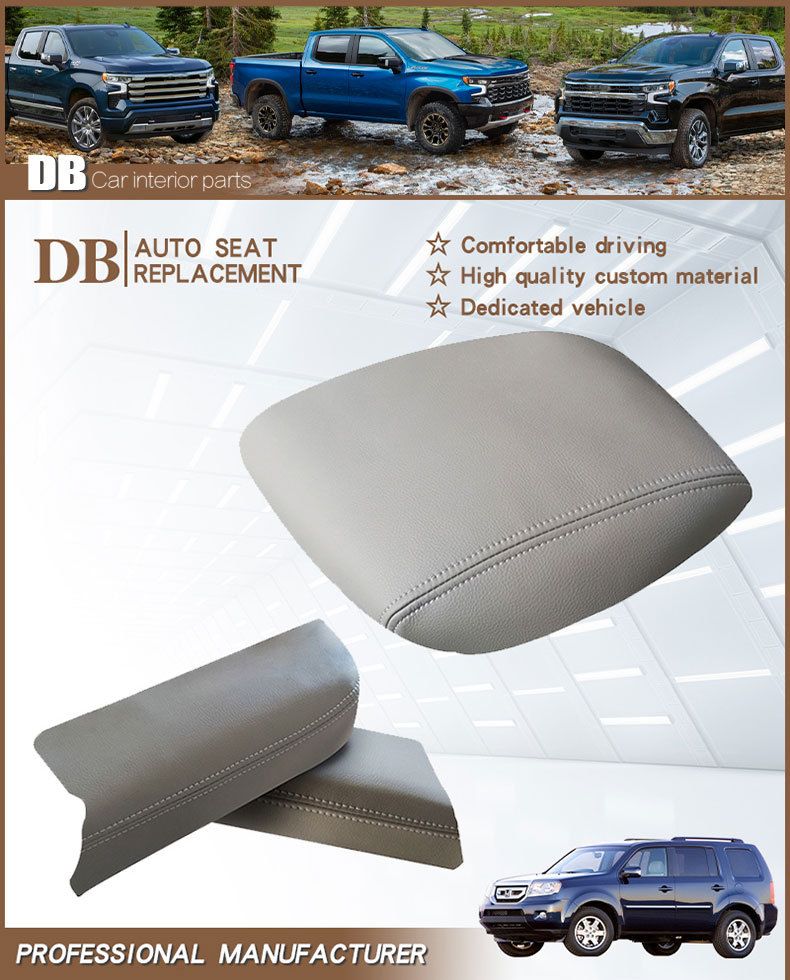 Geschikt voor Honda 09 15 pilot armsteun box cover auto armsteun cover beschermhoes auto benodigdheden_voghion.com