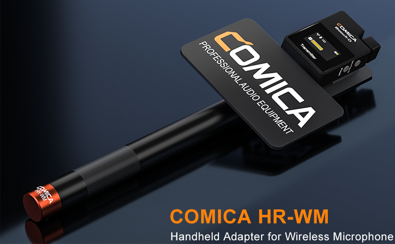 Comica HR-WM Handheld SYNCO G2 Godox Wireless Microphone Detachable Adapter For Interview Report Mic Accessories_voghion.com