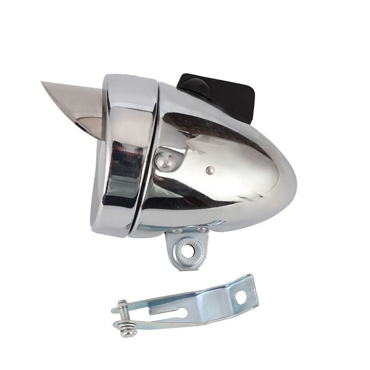 Bicycle Front Headlight Hat Brim Beach Bike High Lumens Long Range Metal Black 1LED Equipment Riding_voghion.com