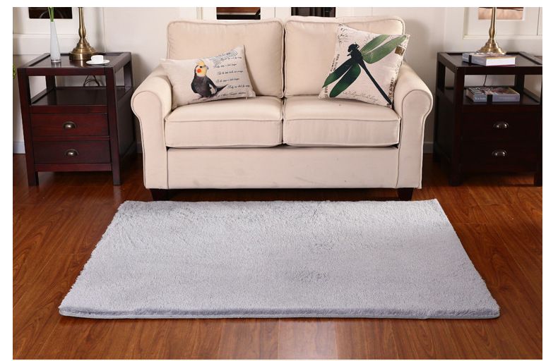 Tappeto di lusso in misto seta - Tappeto ultra morbido e liscio per soggiorno, camera da letto e ingresso_voghion.com