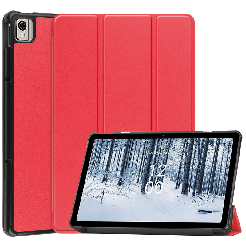 Funda Voor Nokia T21 T 21 10.4 Inch 2022 TA-1495 Case Pu Leather Tri-Folidng Smart Cover Voor nokia T10 2022 Tablet Case Coque_voghion.com