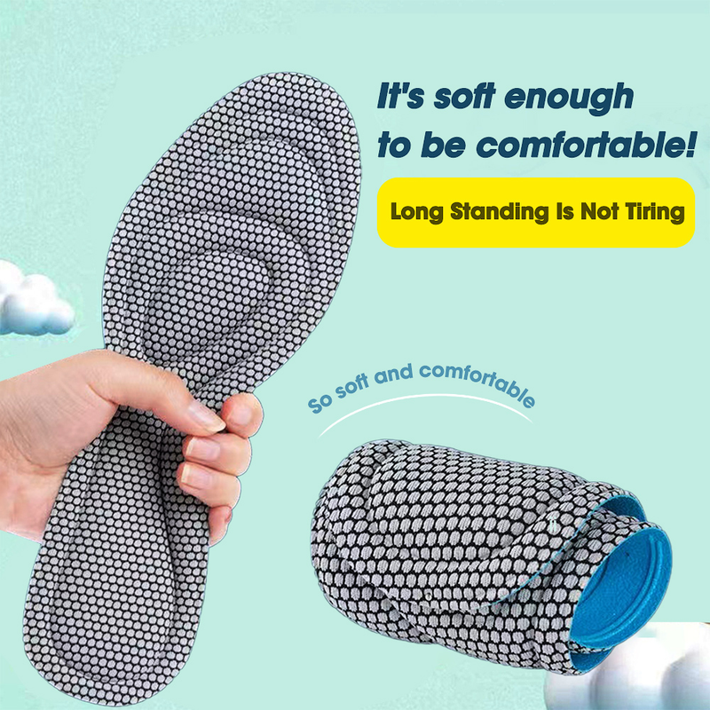 4 stuks traagschuim orthopedische inlegzolen voor antibacteriële ontgeuring zweetabsorptie inzetstuk sportschoenen hardlooppads_voghion.com