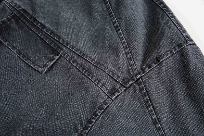 Eon Modish 25 Autunno Nuovo stile americano High Street Giacca con colletto alla coreana e linea strutturata_voghion.com