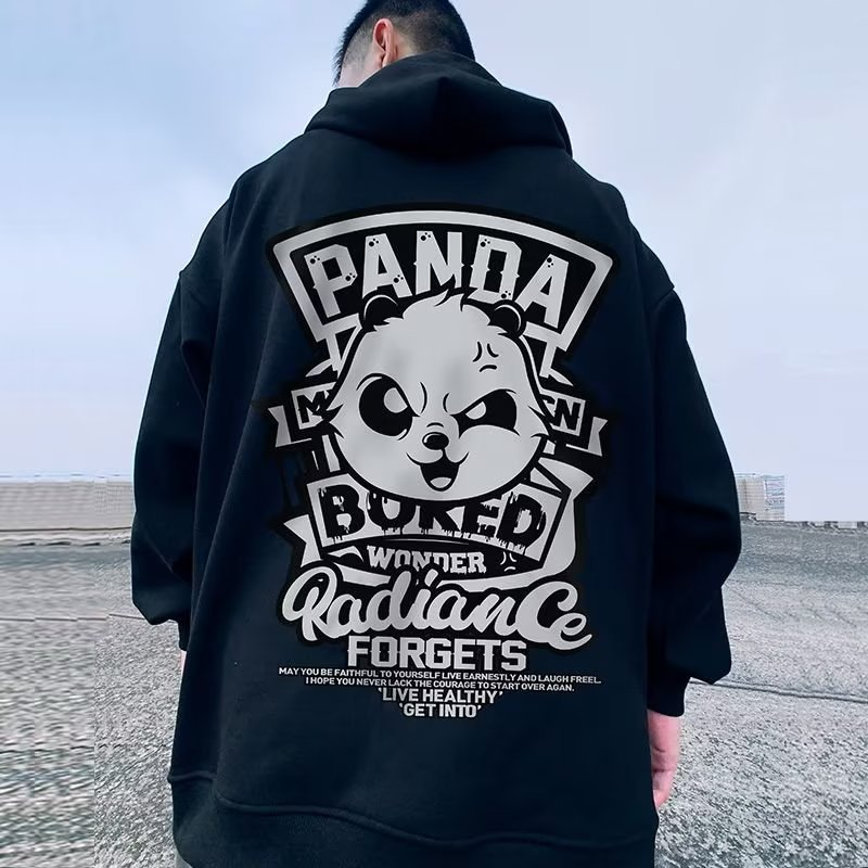 Megztinis vyrams, pliušinis, storu užtrauktuku, putlus, didelis, gobtuvu, dideliu raštu, kardiganas, 8XL_voghion.com