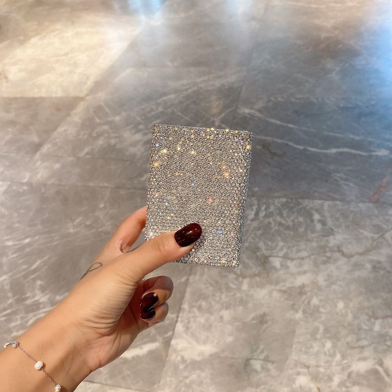 Luxury Acrylic Car Organizer With Diamond Accents – 18L Large Capacity Waterproof Storage Box For Makeup Brushes, Pens & Essentials_voghion.com