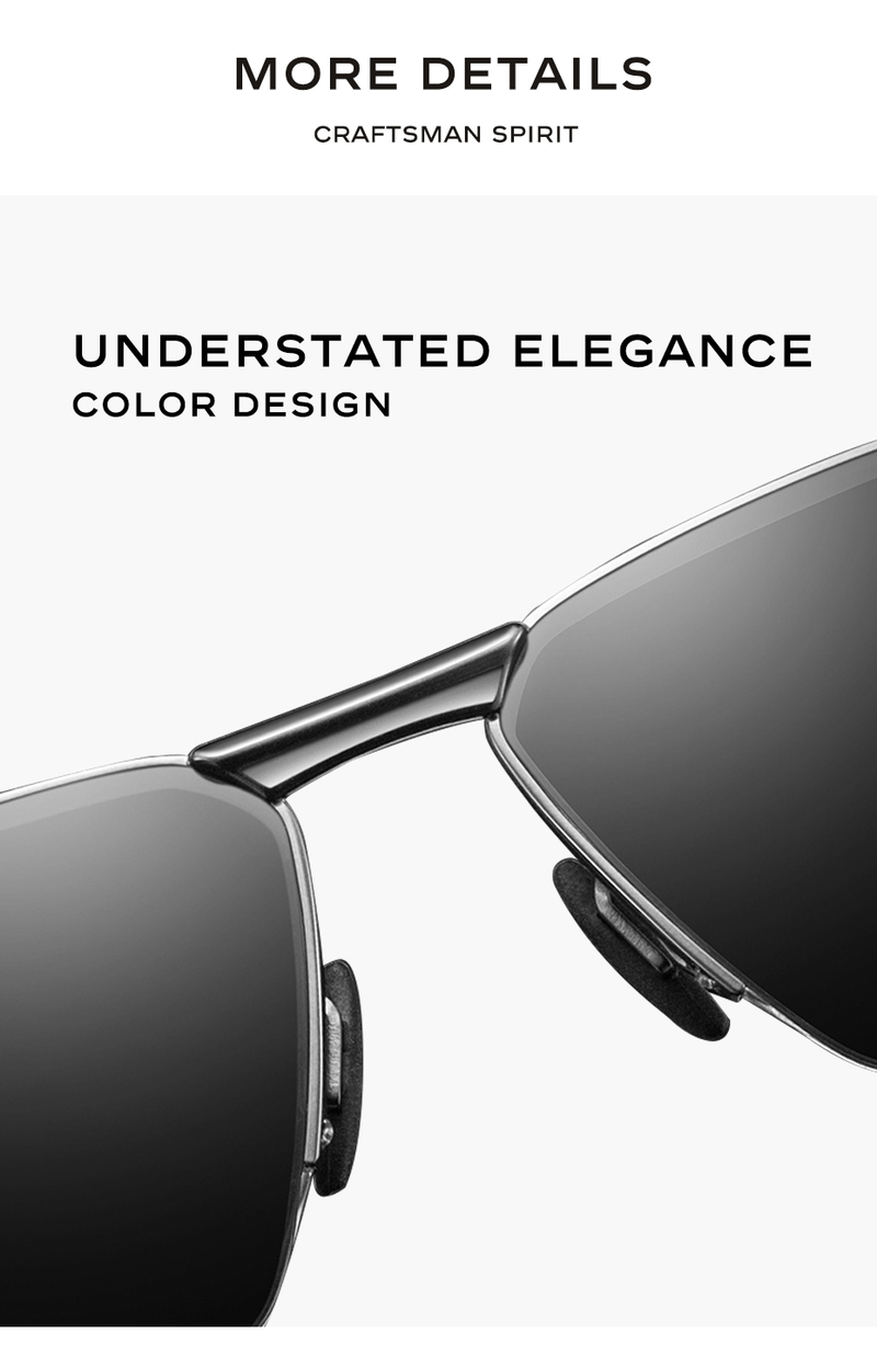 CAPONI 2023 Neue Sonnenbrille Für Männer Nylon Polarisierte Photochrome Legierung Fahren Sonnenbrille UV400 Marke Designer Shades_voghion.com