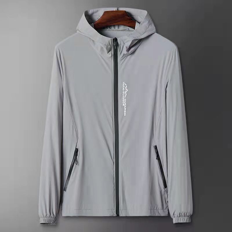 Men's Clothing Ice Silk Versatile Comfortable High-end Sun Thin Stylish UV Protection Casual Jacket_voghion.com