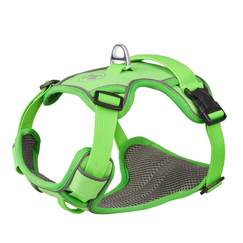 Coleira anti-explosão para animais de estimação, estilo colete, coleira refletiva e à prova d'água para cães pequenos e médios_voghion.com