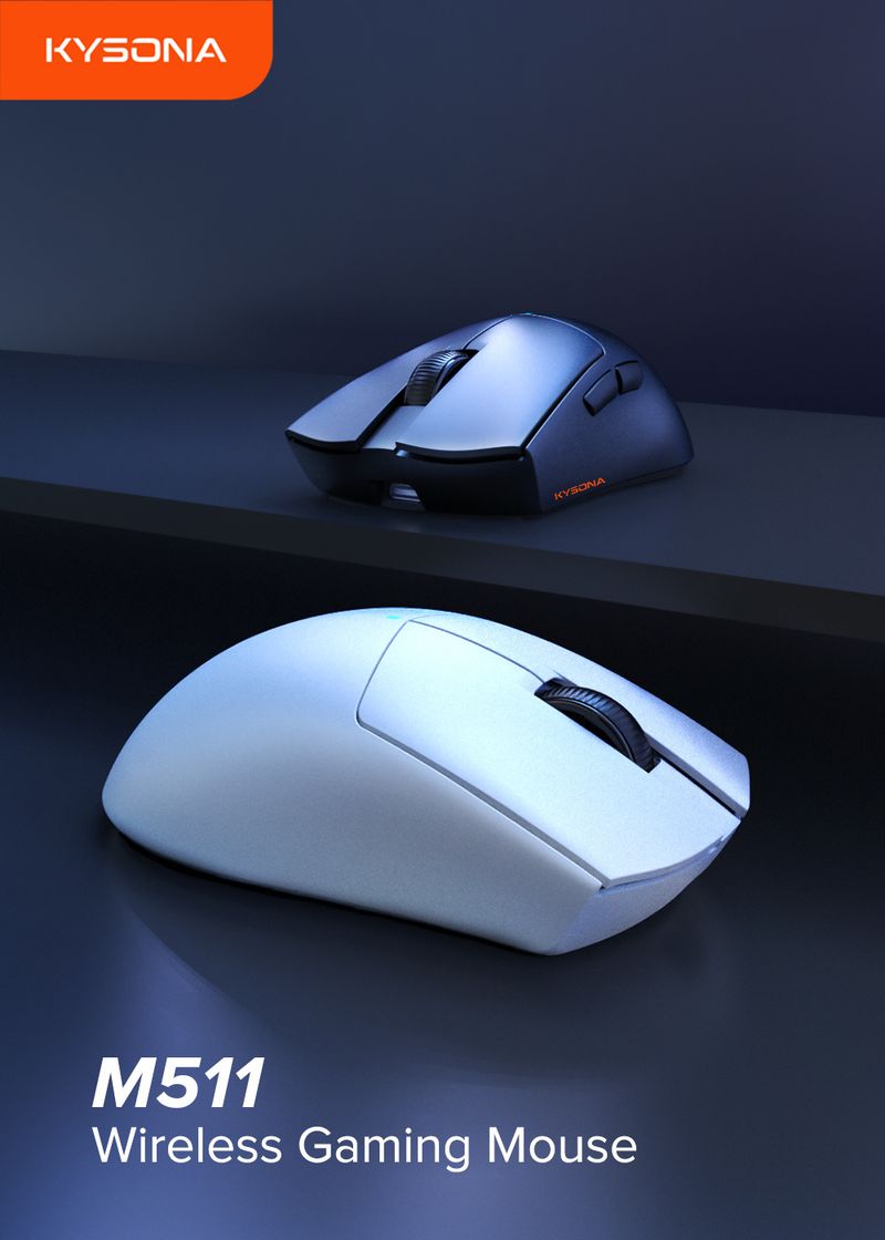 Digitex Digitex Premium Lightweight 58g PAW3395 Rechargeable Tri-Mode Hot-Selling Gaming Mouse_voghion.com