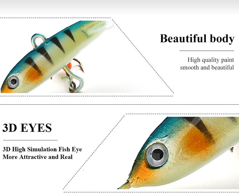 Attrezzatura da pesca con esca artificiale bionica da 12 g/93 mm e gancio per ghiaccio_voghion.com