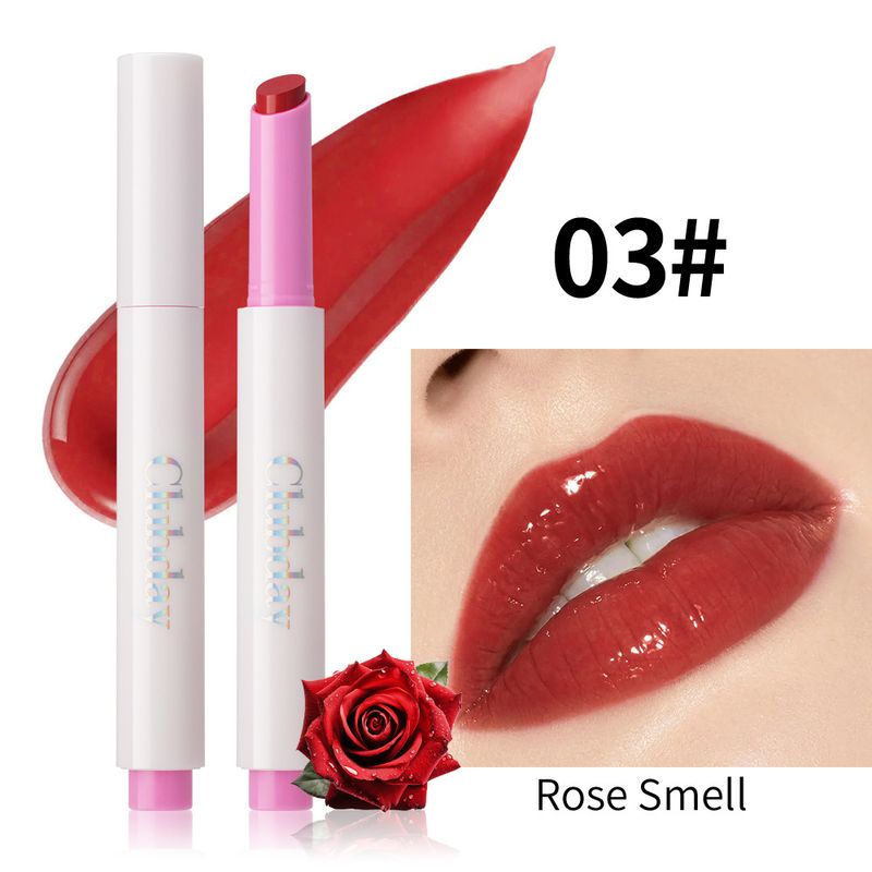 Clubday Langvarig Fugtgivende Presslæbestift - Perlemorsglimmer Roseduftende Spejllipgloss Med Fugtgivende Formel_voghion.com