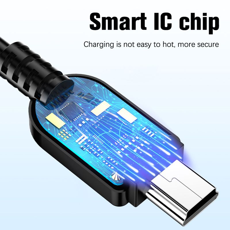 3M Mini To USB Fast Data Charger Cable For MP3 MP4 Player Car DVR GPS Digital Camera HDD_voghion.com