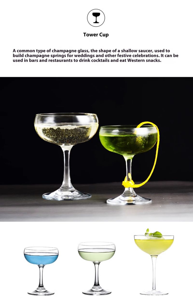 Creative Glass Cocktail Personalized Combination Bar Martini Internet Red Goblet Set Champagne Cup_voghion.com